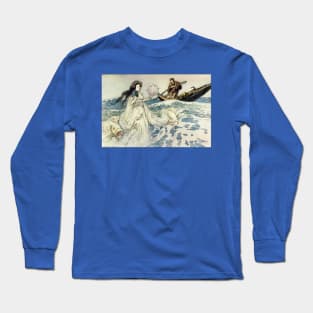 Urashima Taro - Warwick Goble Long Sleeve T-Shirt